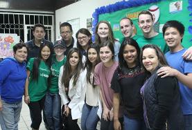 Volunteer Mexico A group of HIV/Aids volunteers at our Care placement in Mexico.