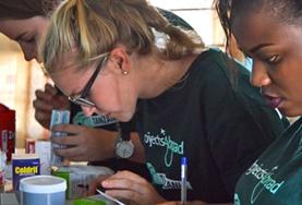Volunteer Pharmacy A Pharmacy student completes her elective and learns more about pharmaceutical practice in a developing country.
