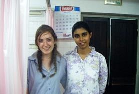 Volunteer Sri Lanka A Dentistry volunteer spends time learning from a local dentist during her internship in Sri Lanka.