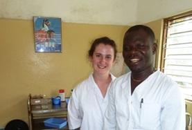 Volunteer Togo A Dentistry intern shadows and learns from a skilled local dentist at our volunteer placement in Togo, Africa.