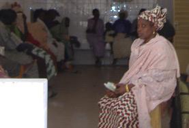 Volunteer Senegal Local women wait in the maternity department of the hospital where our volunteer Midwifery placement in Senegal is located.