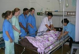 Volunteer Medicine & Healthcare Nursing volunteers observe local practice at a placement in Mongolia