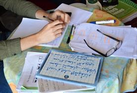 Volunteer Morocco A high school student receives one-on-one tutoring during her volunteer Care and language project in Morocco.